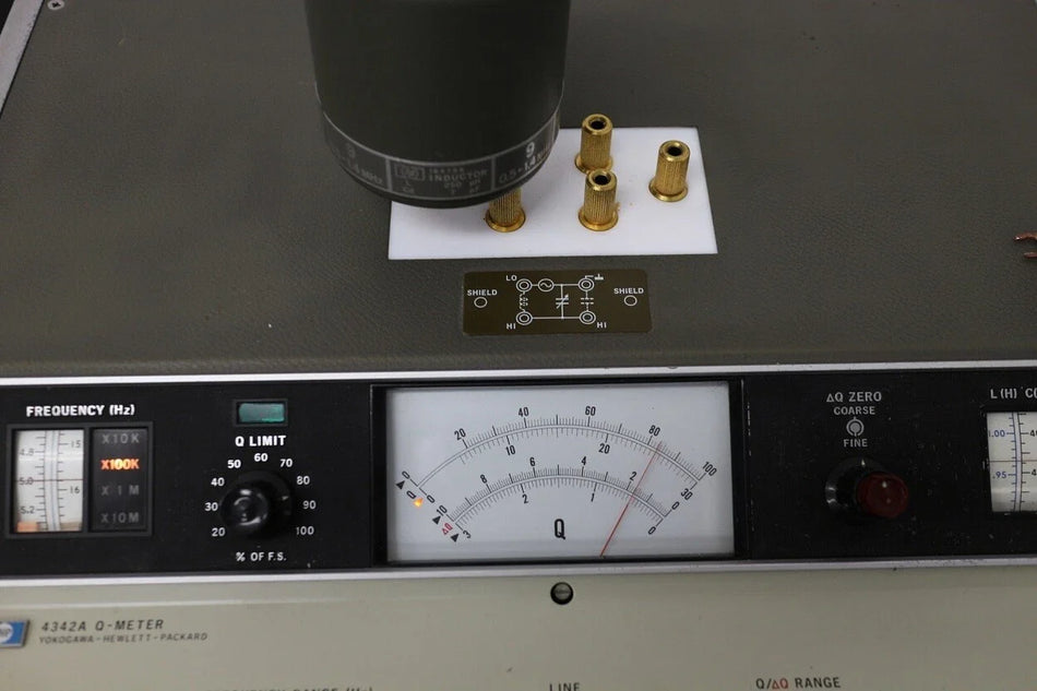 HP 16479A 250uH Reference Inductor for Precision Measurement