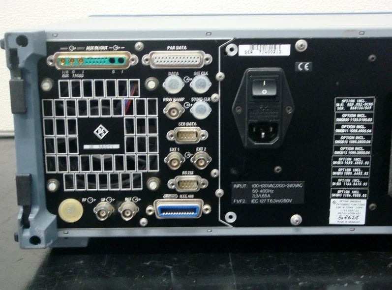 Rohde&Schwarz SMIQ03 Vector Signal Generator | 300kHz-3.3GHz W-CDMA