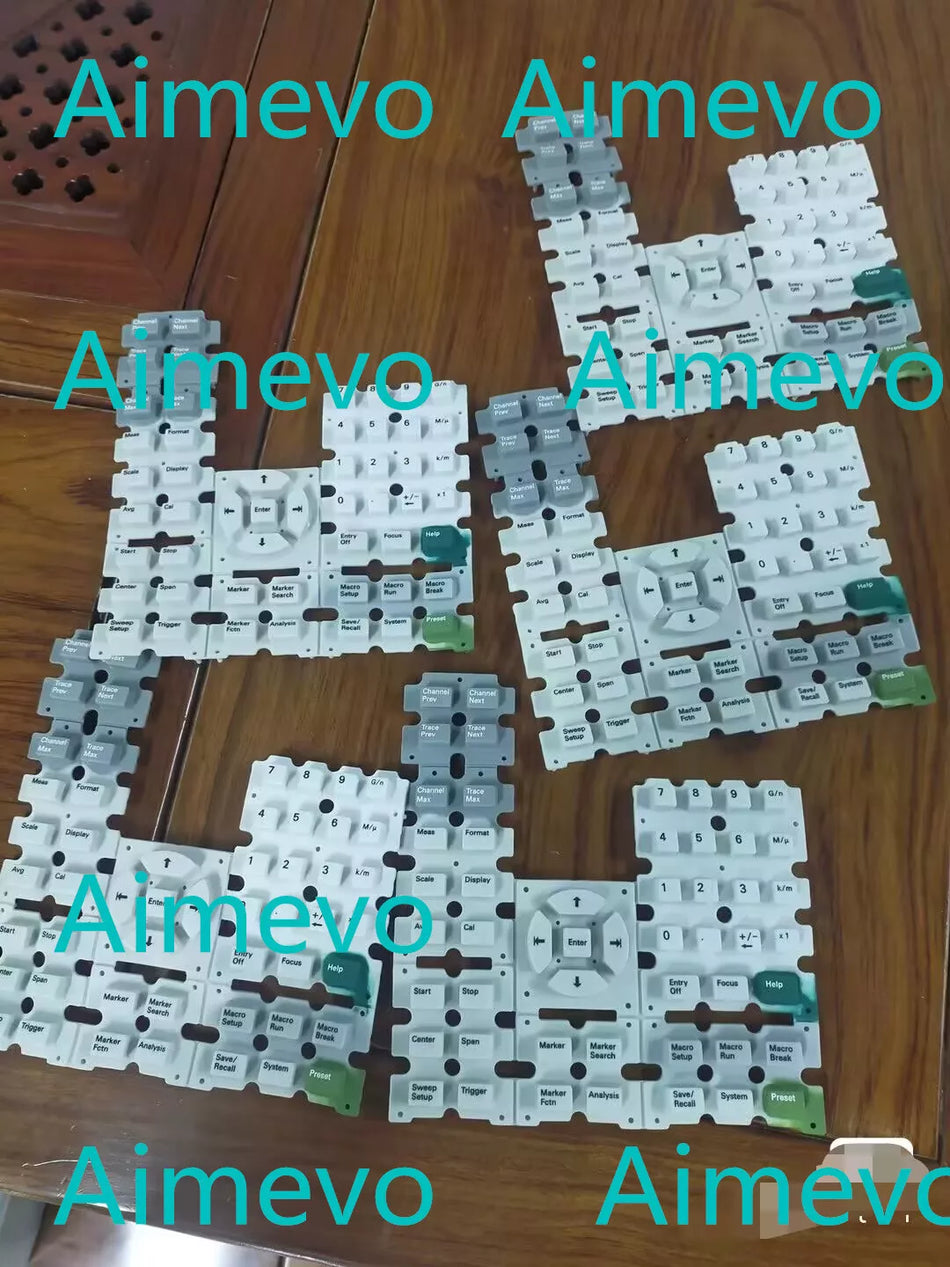 Silicone Buttons for Agilent Keysight E5071C Button Film Membrane Keypad