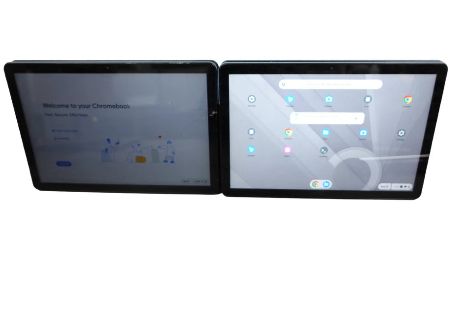 Lot 4 Lenovo IdeaPad CT-X636F 10.1" MediaTek MT8183 64GB Chromebook -tablet