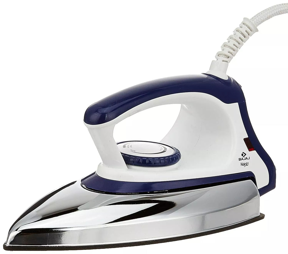 Bajaj Majesty DX-11 1000W Dry Iron with Advance Soleplate and Anti-bacterial
