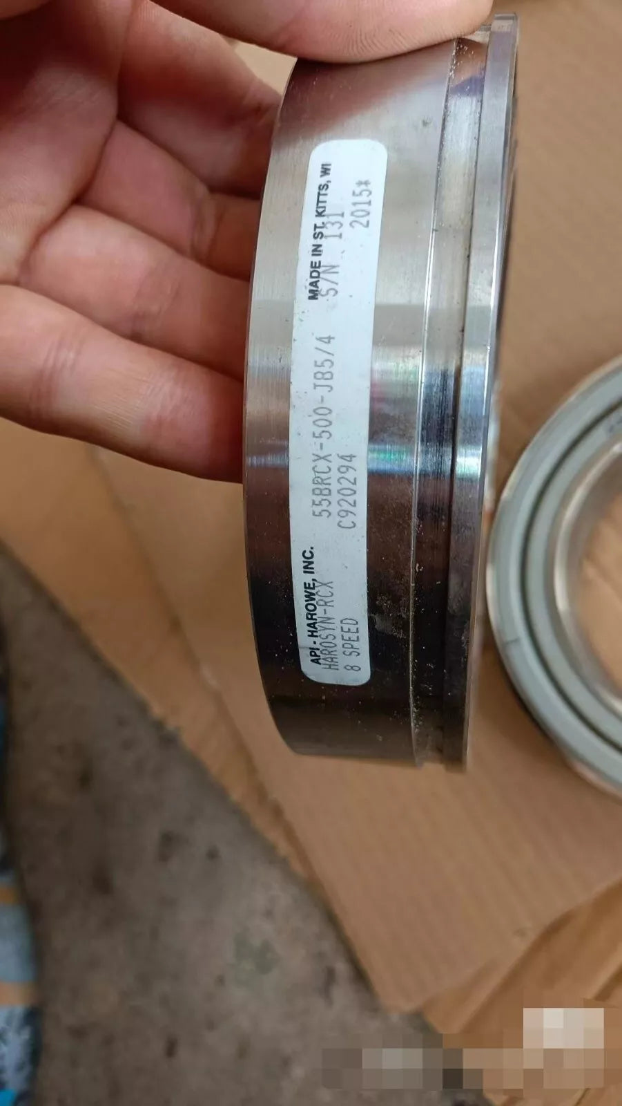 1pc USED HAROWE 55BRCX-500-JB5/4 Encoder TESTED By DHL or FedEx #V9Y6 CH