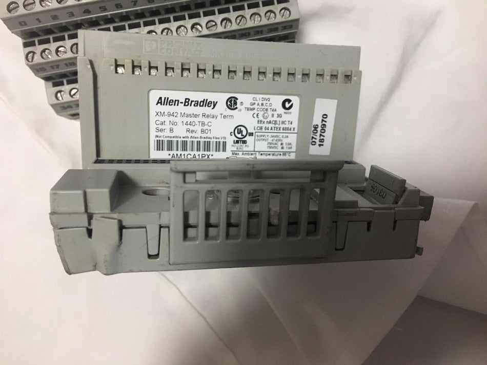 1440-TB-C and XM-942 Master Relay Terminal