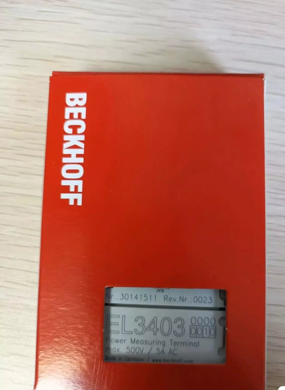 1PC BECKHOFF EL3403-0010 New EL34030010