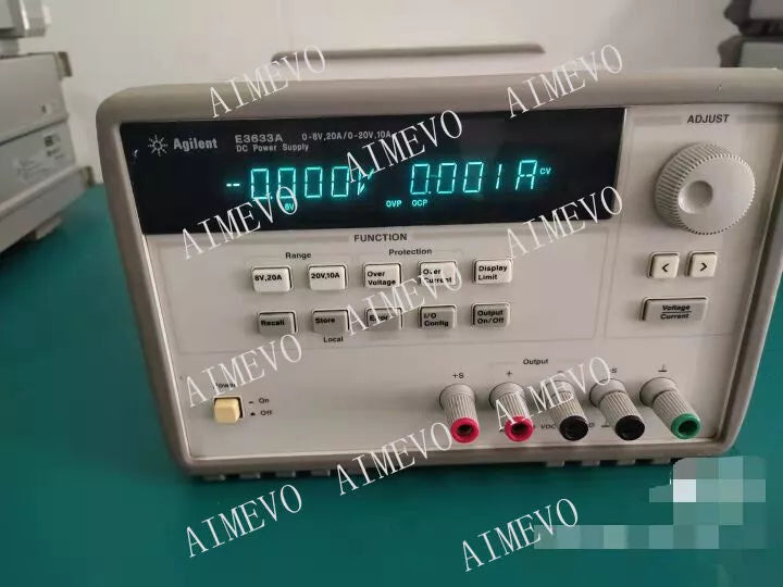 KEYSIGHT/HP/Agilent E3633A DC Bench Top Power Supply 0-8V, 20A / 0-20V, 10A 200W