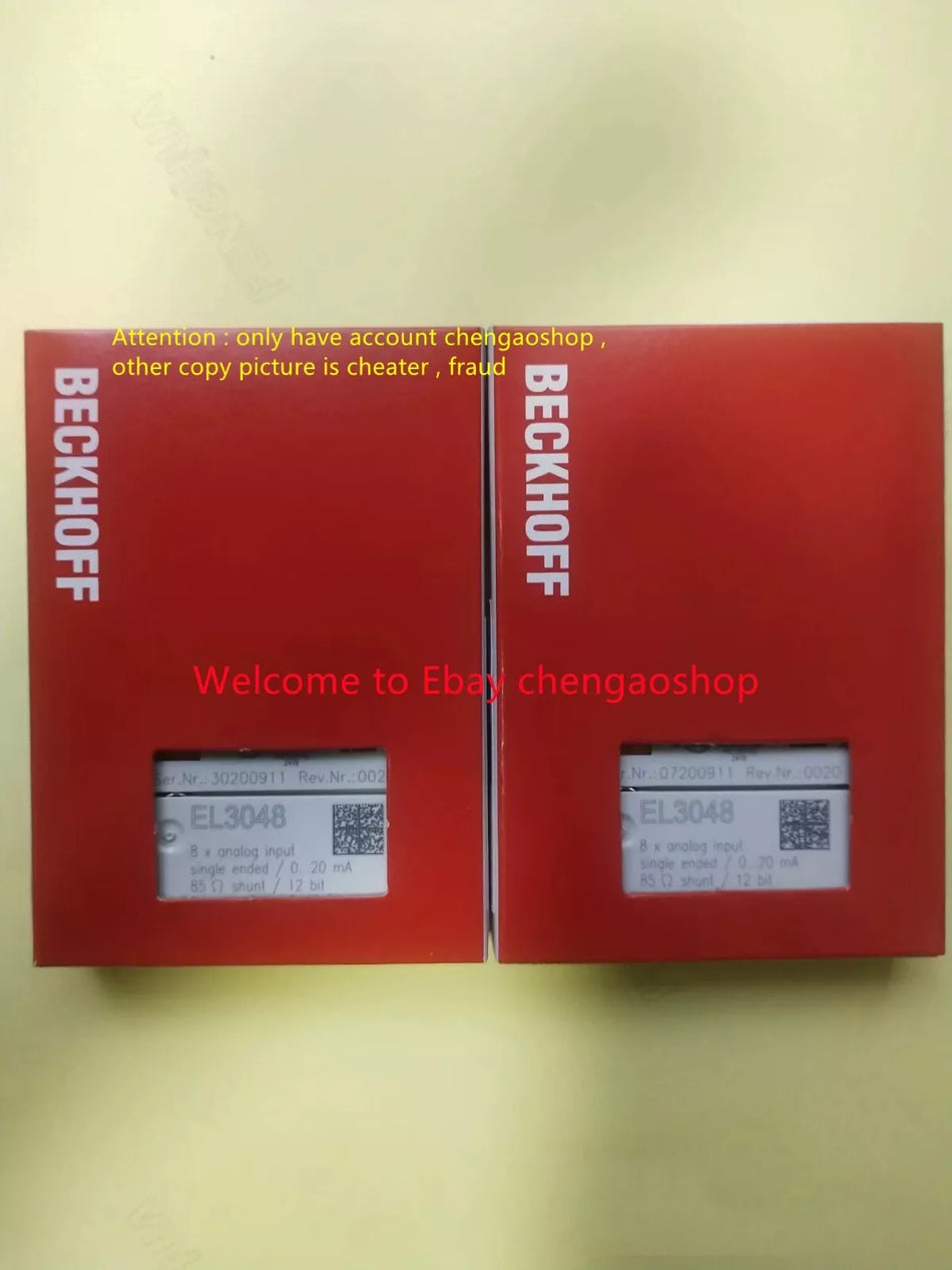 1PCS New BECKHOFF EL3048 Module Brand New Unused (by /) #U6434D YG