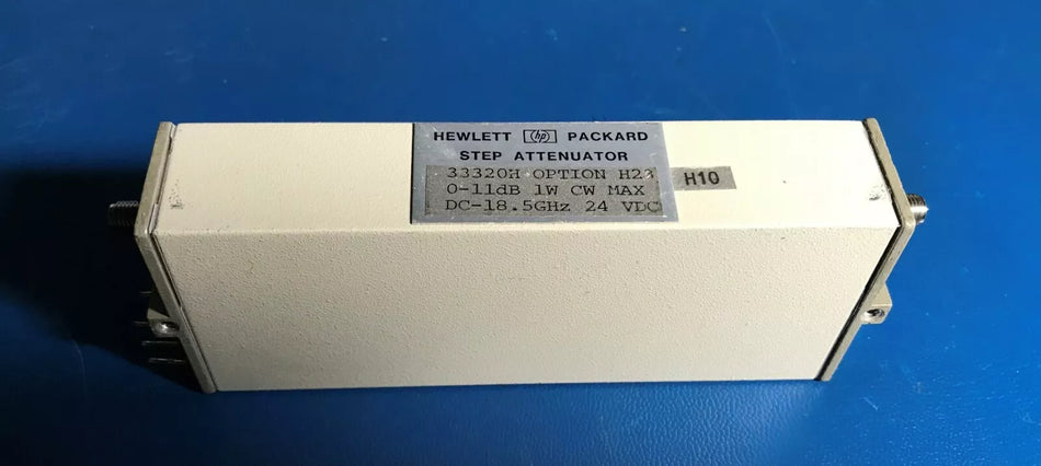 Keysight/Agilent 33320H Option H23 0-11dB DC-18.5 GHz 24VDC Attenuator
