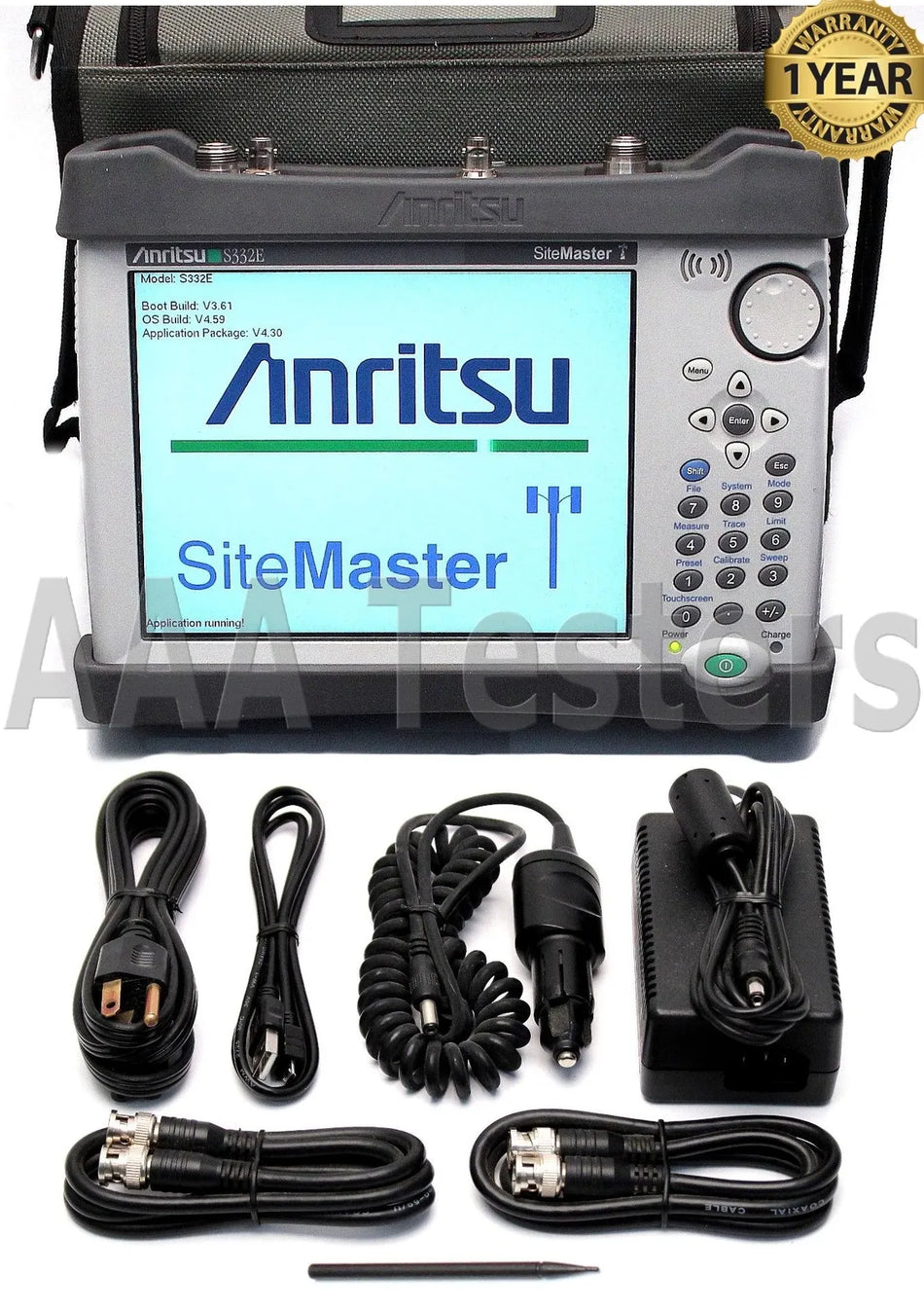 Anritsu Site Master S332E Cable / Antenna & Spectrum Analyzer 4 GHz SiteMaster