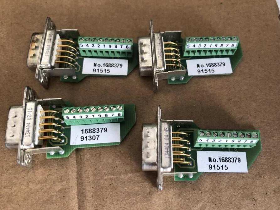 D-Sub Plug 9-Pos Terminal Block Connector