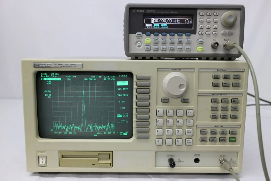 HP 3588A /001/003 10Hz-150MHz Spectrum Analyzer