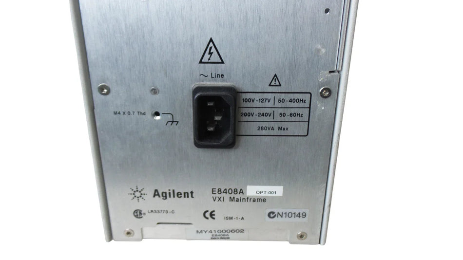 Agilent E8408A VXI Mainframe with Agilent E8491B, 89605B, E2730A, E1439A