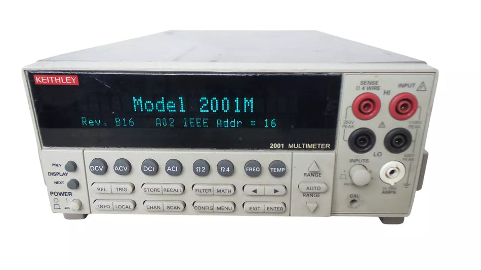 Keithley 2001M B16 Multimeter with High Precision Measurements
