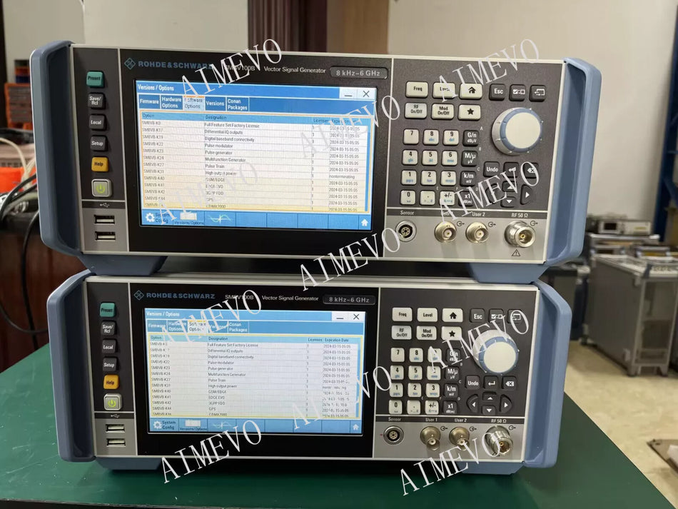 R&S (Rohde Schwarz) SMBV100B 9KHz-6GHz Vector Signal Generator opt