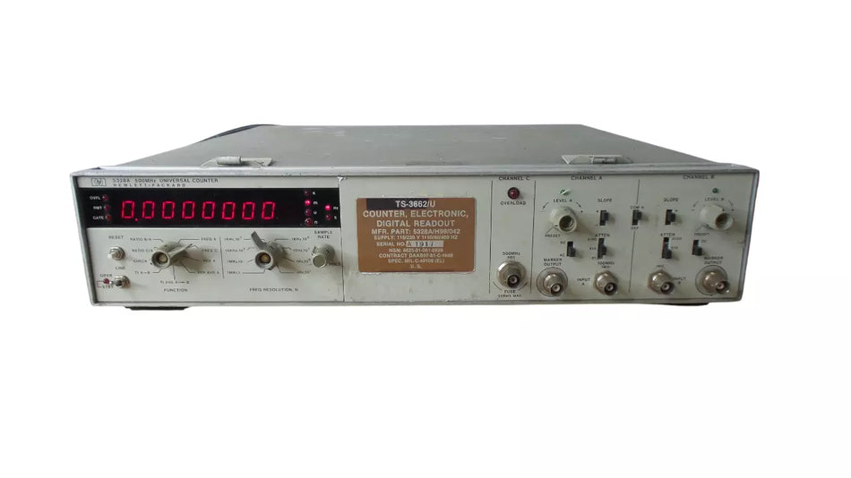 HP 5328A Universal Counter for Precision Frequency Measurement