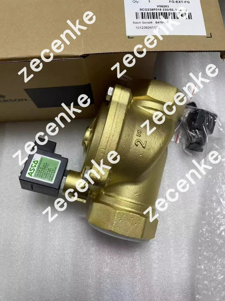 ASCO Solenoid Valve Two-Way Pilot SCG238F018 23050PT-Test