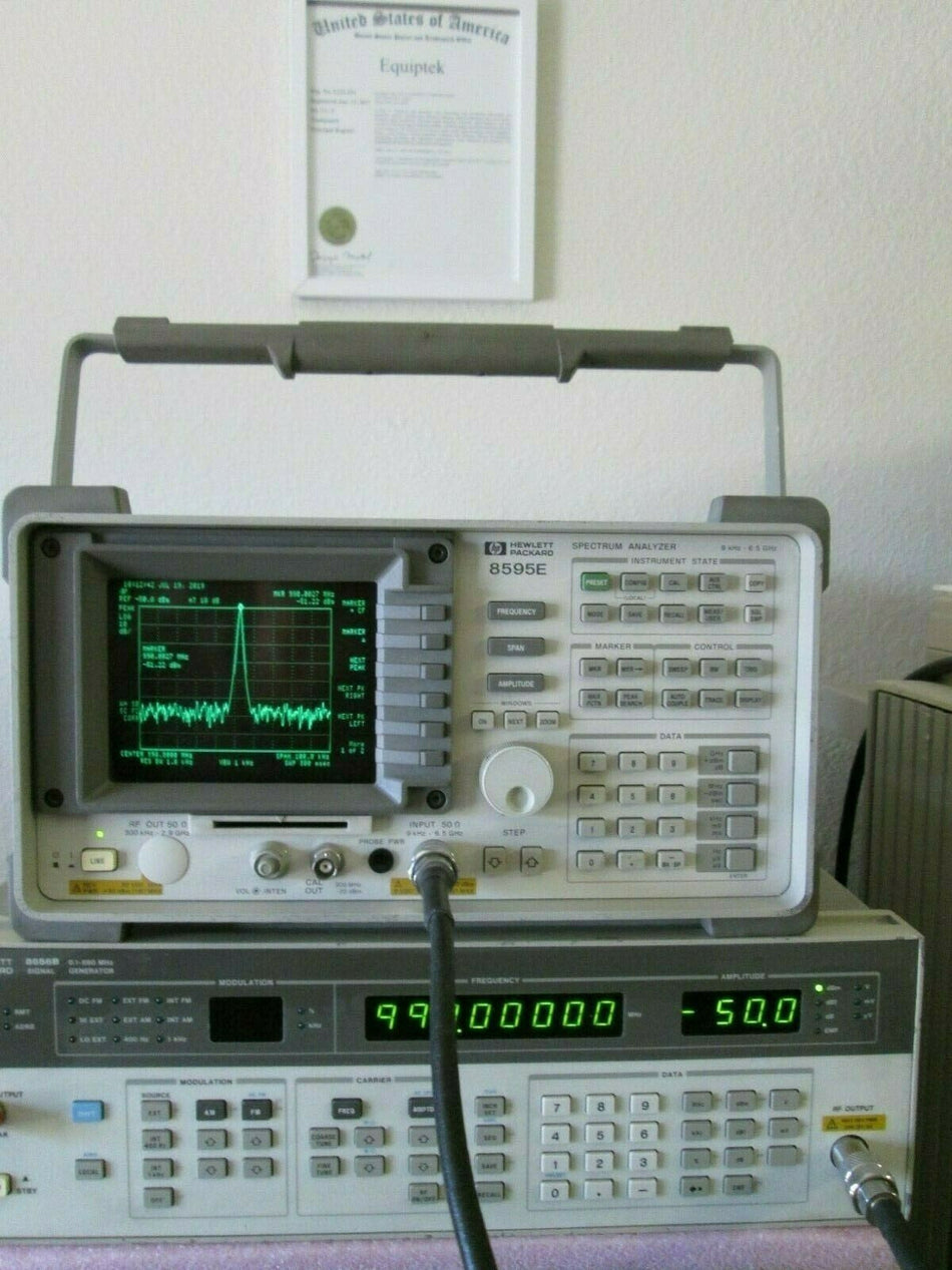 6.5 GHz Spectrum Analyzer - HP