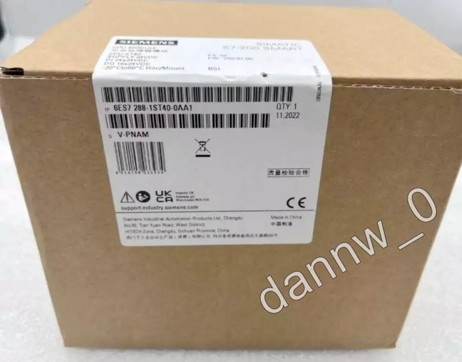 New Siemens 6ES7288-1ST40-0AA1 Central Processing Unit/