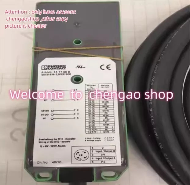 1 PC NEW SACB-8/16- 5,0PUR SCO 1517068 Bus Module DHL or Fedex #B1925H CL