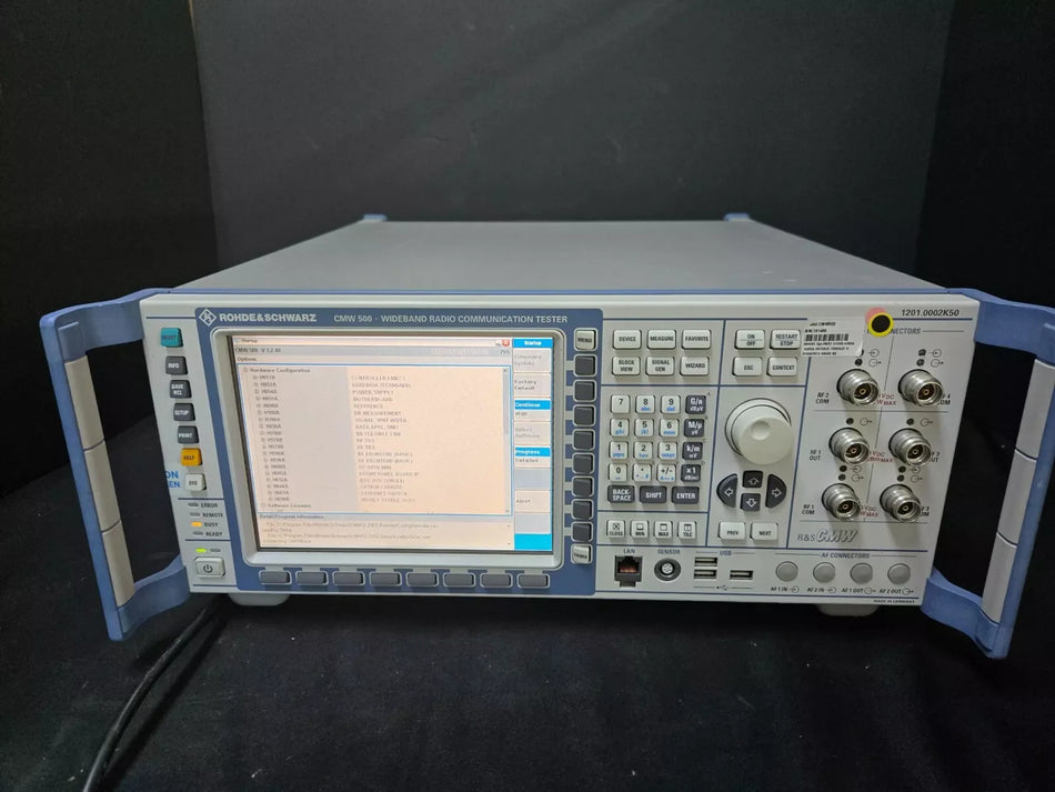R&S CMW500 Wideband Radio Communication Tester with Options (101400)