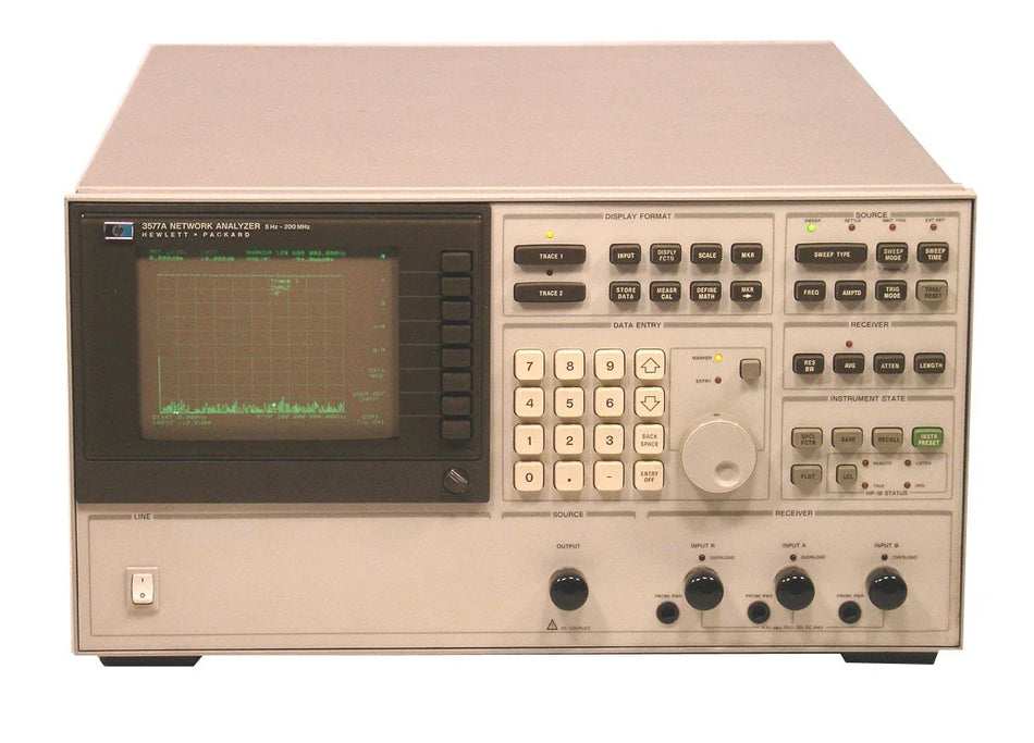 HP - Agilent 3577A Vector Network Analyzer, 5 Hz to 200 MHz