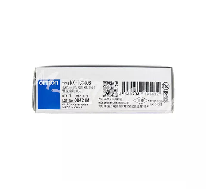New NX-TC3406 OMRON temperature control unit NX-TC3406 Fast