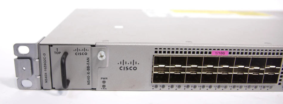 Cisco N540X-16Z8Q2C-D 100G Network Convergence System 540 Router