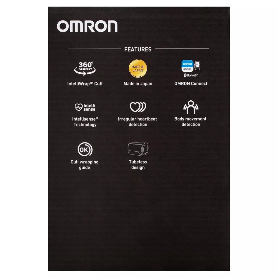 Omron Smart Elite + HEM 7600T Blood Pressure Monitor Digital 360° Bluetooth