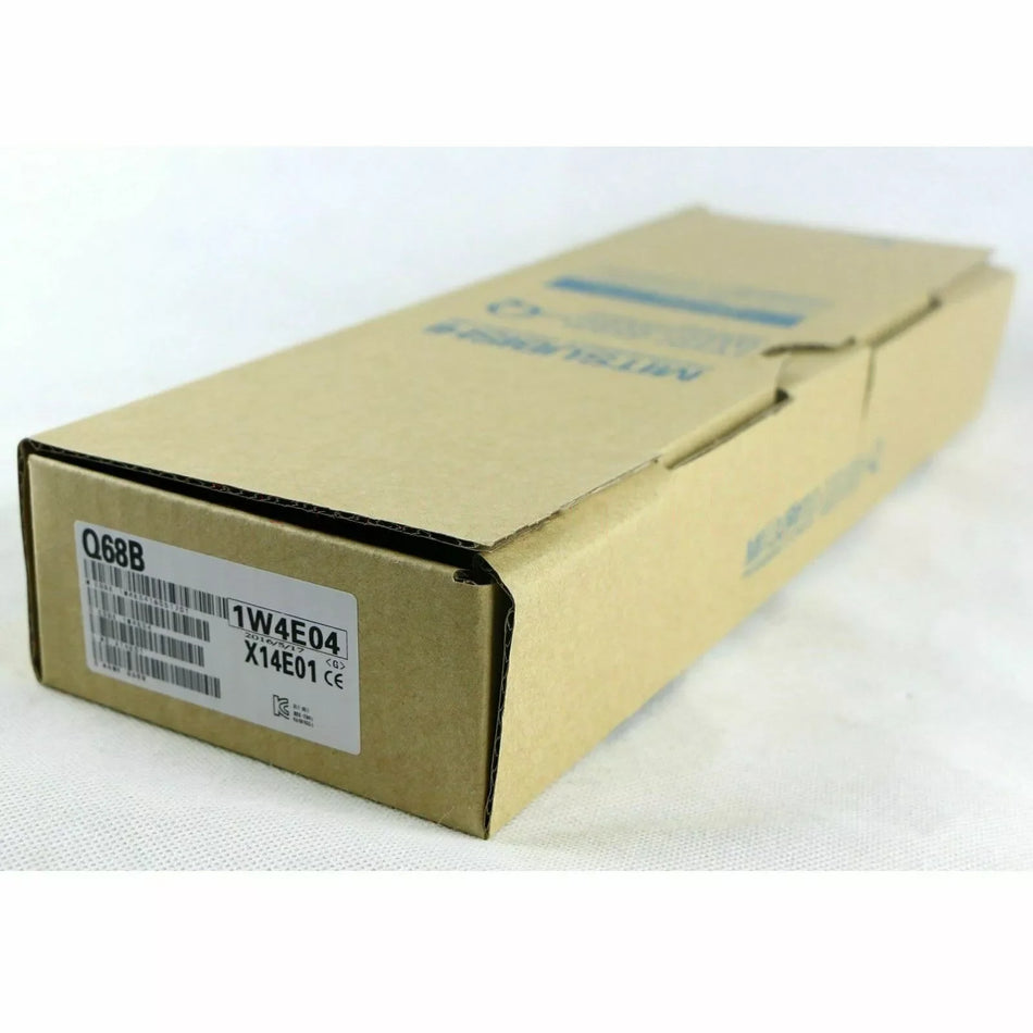 1PC New Mitsubishi Q68B PLC Module In Box Expendited Shipping