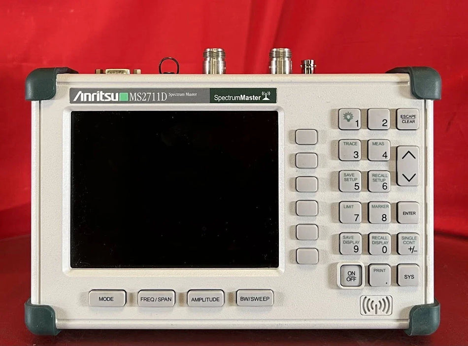 Anritsu MS2711D Opt. 21 Handheld Spectrum Analyzer to 3 GHz Bad Display