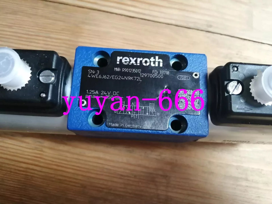 1PCS New 4WE6J62/EG24N9K72L R901235012 Hydraulic Directional Control Valve
