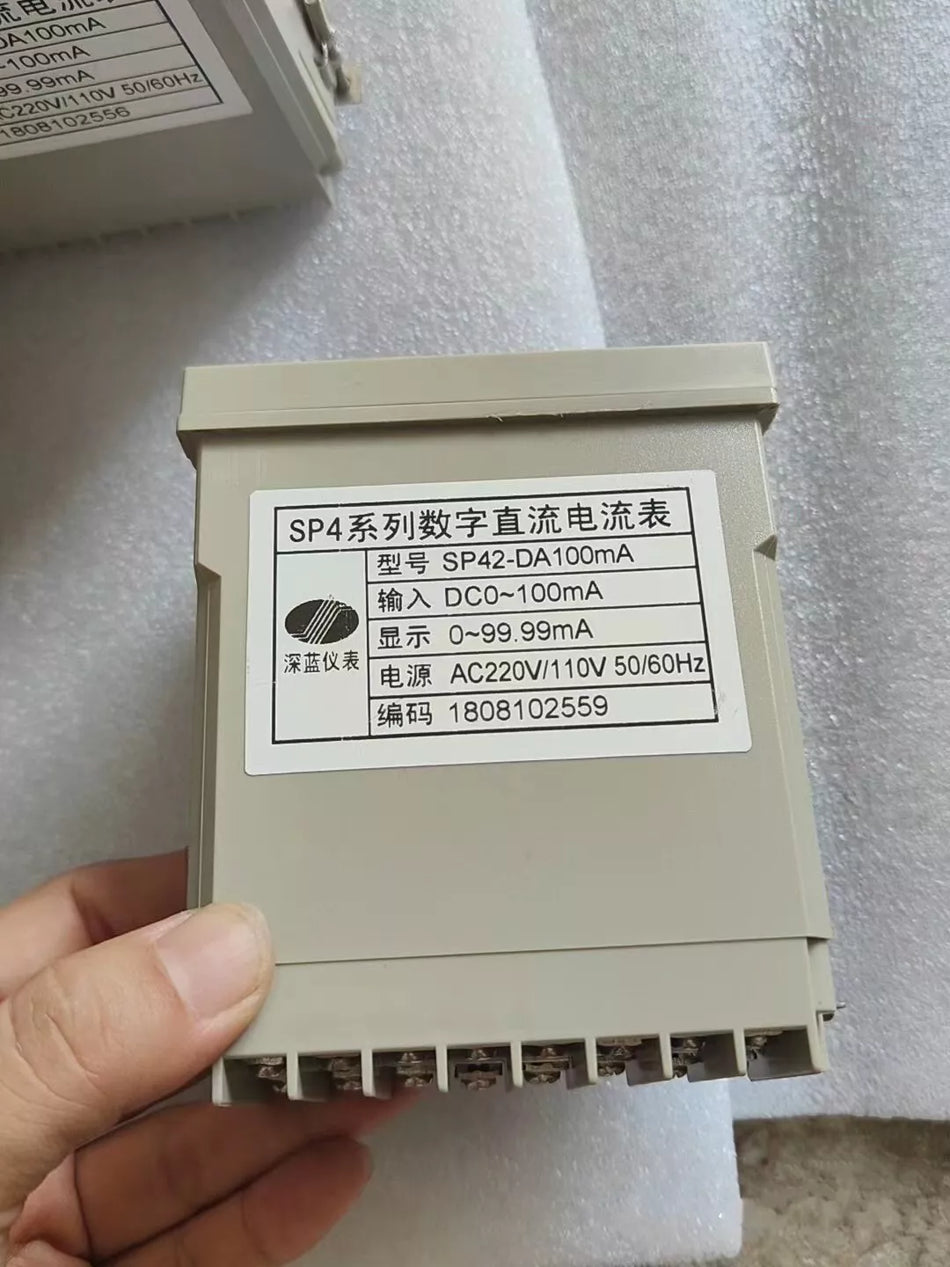 1PCS USED SHENLAN SP42-DA100mA digital Ammeter #N6377 YF