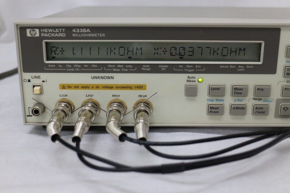 HP 4338A Mili Ohmmeter