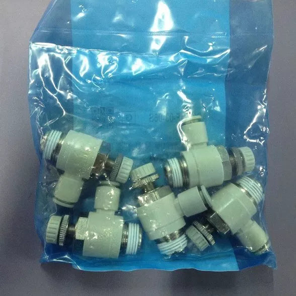5PCS SMC AS3201F-03-06S Governor Valve Adapter - New, Expedited Shipping