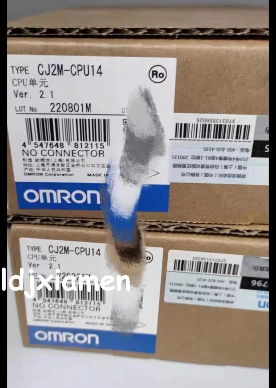 1PCS ONE OMRON CPU Unit CJ2M-CPU14 CJ2MCPU14 NEW