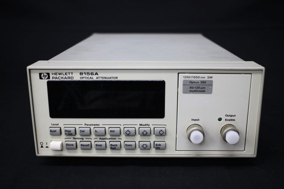 Optical Attenuator for 1250-1650nm Spectrum by HP