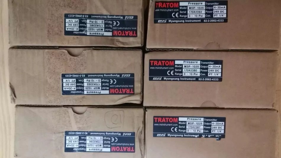 1PCS NEW TRATOM MSP-102S pressure sens