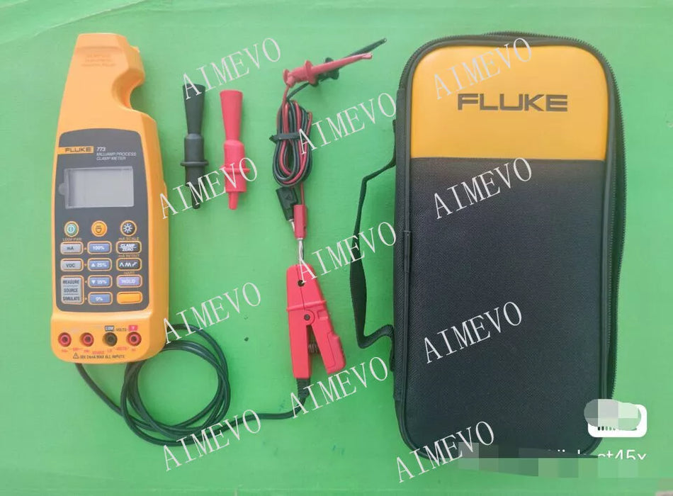 Fluke 773 Milliamp Process Clamp Meter 4 to 20 mA Signals Provide Loop Power