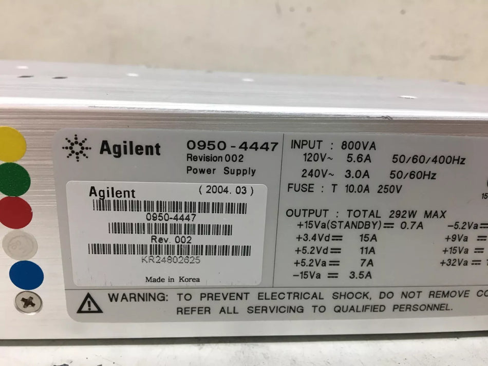 Power Supply Exchange Service for Agilent E4440A E4445A E4446A E4448A 0950-4447
