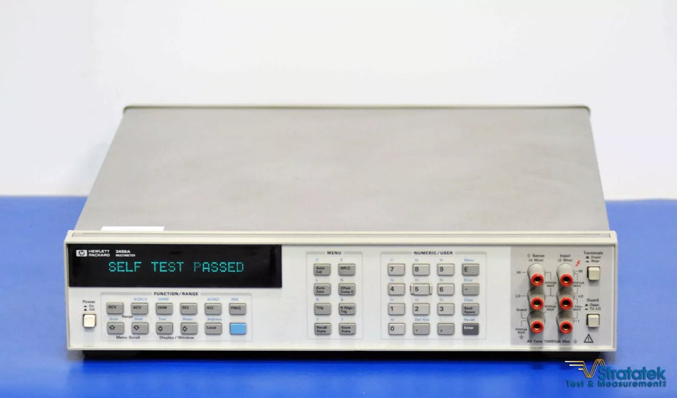 HP 3458A Multimeter 8.5 Digit Keysight Agilent 3458A 8 1/2 Digit DMM Calibrated