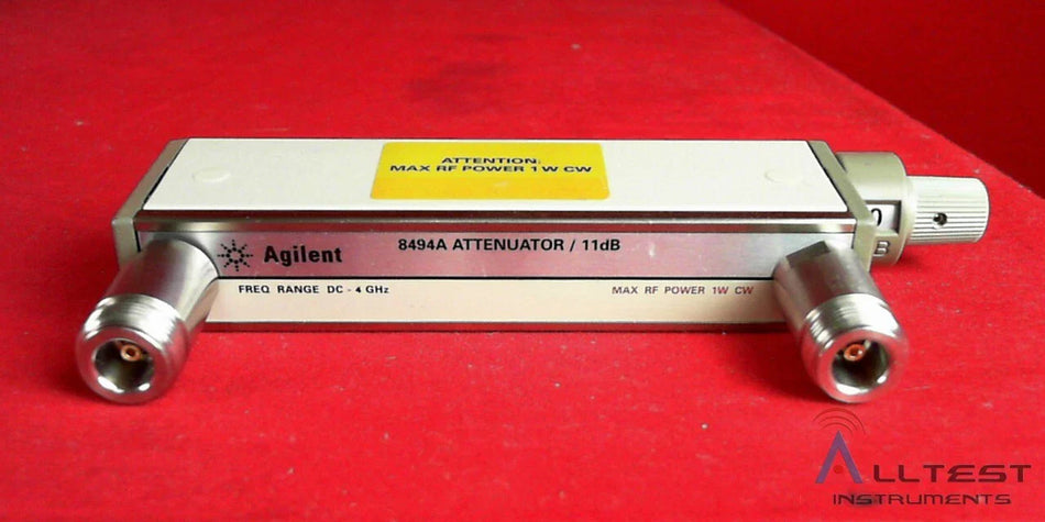 HP Agilent Keysight 8494A Variable Attenuator DC-4GHz 0-11dB Opt 001
