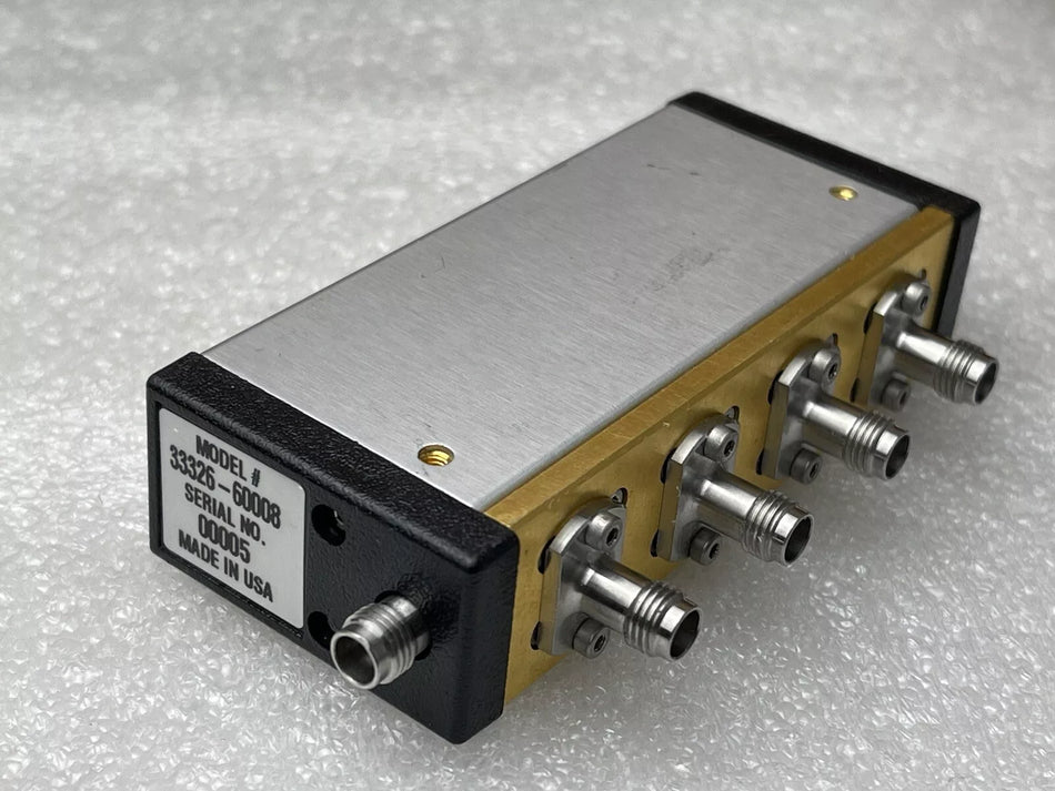 Keysight/Agilent 33326-60008 SP5T Switch, DC-50 GHz, 24VDC