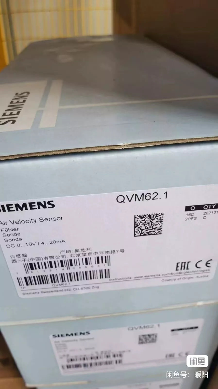 1 PC NEW QVM62.1 Wind Speed Sensor#B2028 CL