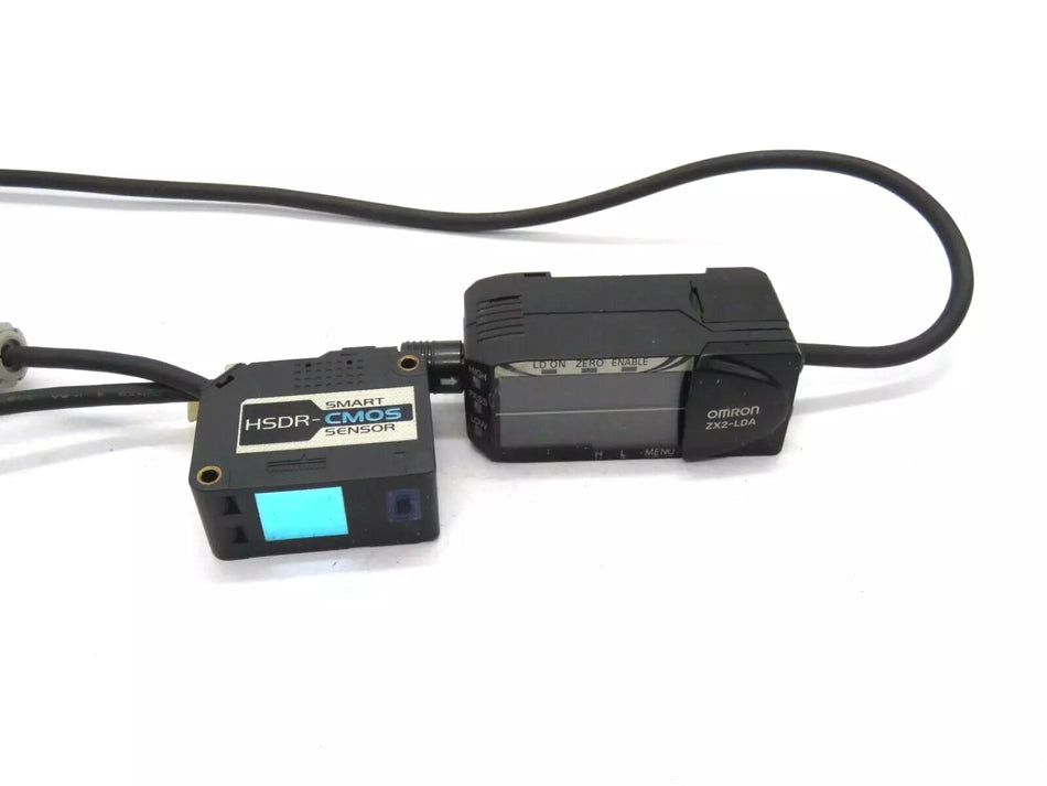 Omron ZX2LDA41 Laser Displacement Sensor with ZX2LD50 ZX2 Sensor Head