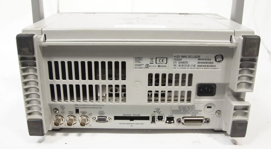 Agilent MSO6054A 500 MHz 3Channel 4 GS/s Mixed Signal Scope OPT MSO MST E00