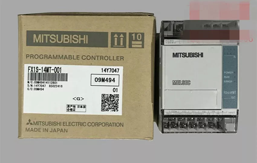 1PC New Mitsubishi FX1S-14MT-001 PLC FX1S14MT001 In Box