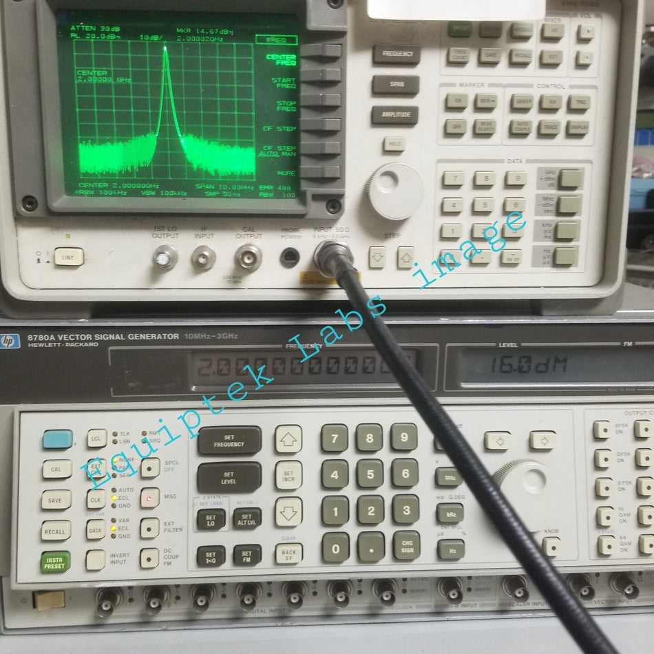 HP 8780A Synthesized RF Signal Generator