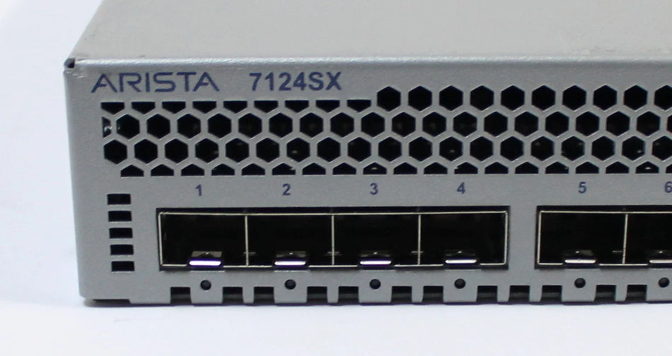 Arista DCS-7124SX 24-port SFP+ 10GigE Data Center Switch Rear-To-Front Airflow