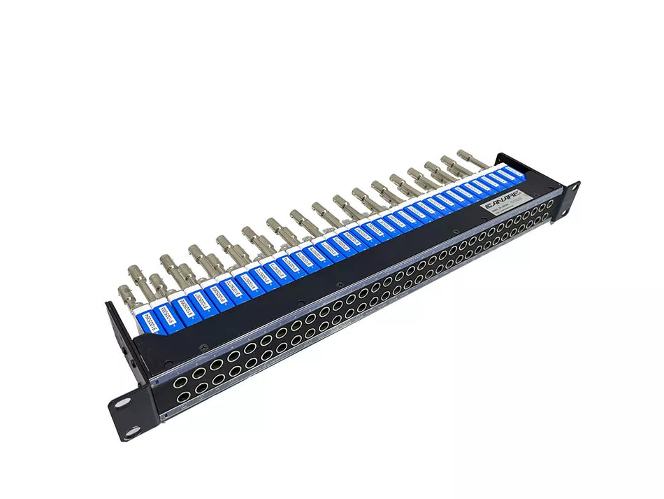 Canare 32MD-ST Mid-size HD-SDI Patchbay 3G HD With MDVJ-STW Modules