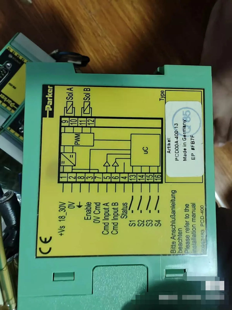 1pc USED ParKer RS-232 PCD00A-400-13 Controller TESTED By DHL FedEx #VJU4 CH