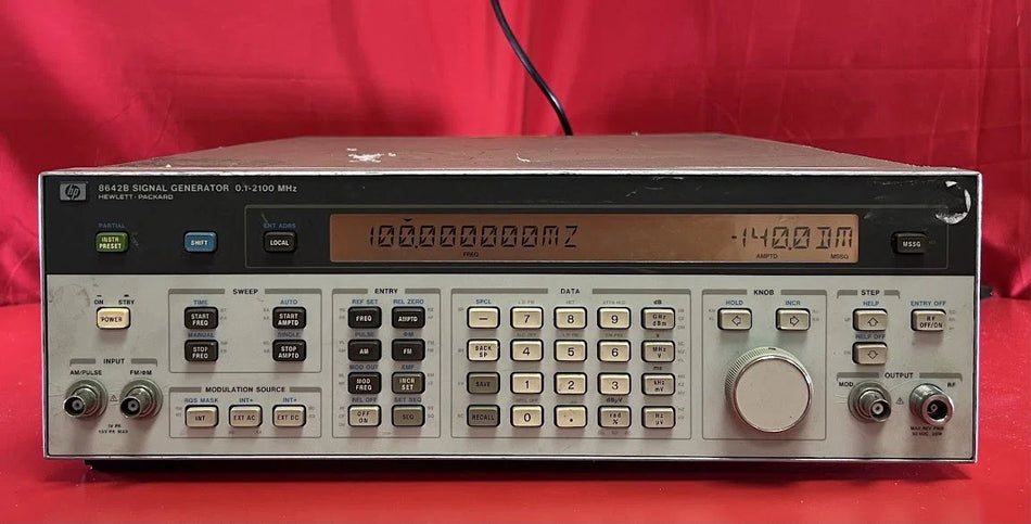 Agilent/Keysight 8642B Opt. 001 Signal Generator 100 kHz - 2115 MHz